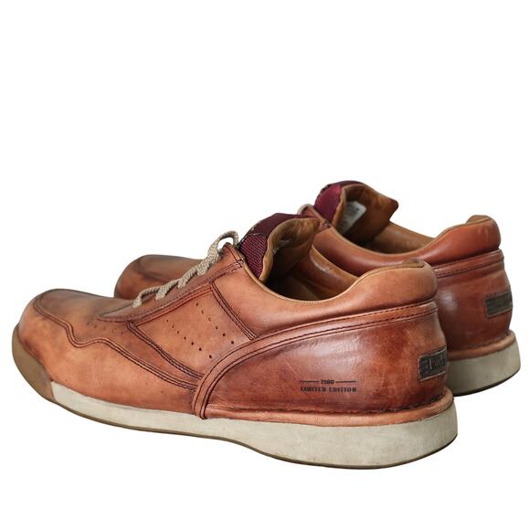 Men's Brown Leather Rockport ProWalker 7100 Laceup Sneaker - Size 12 - Picture 15 of 15